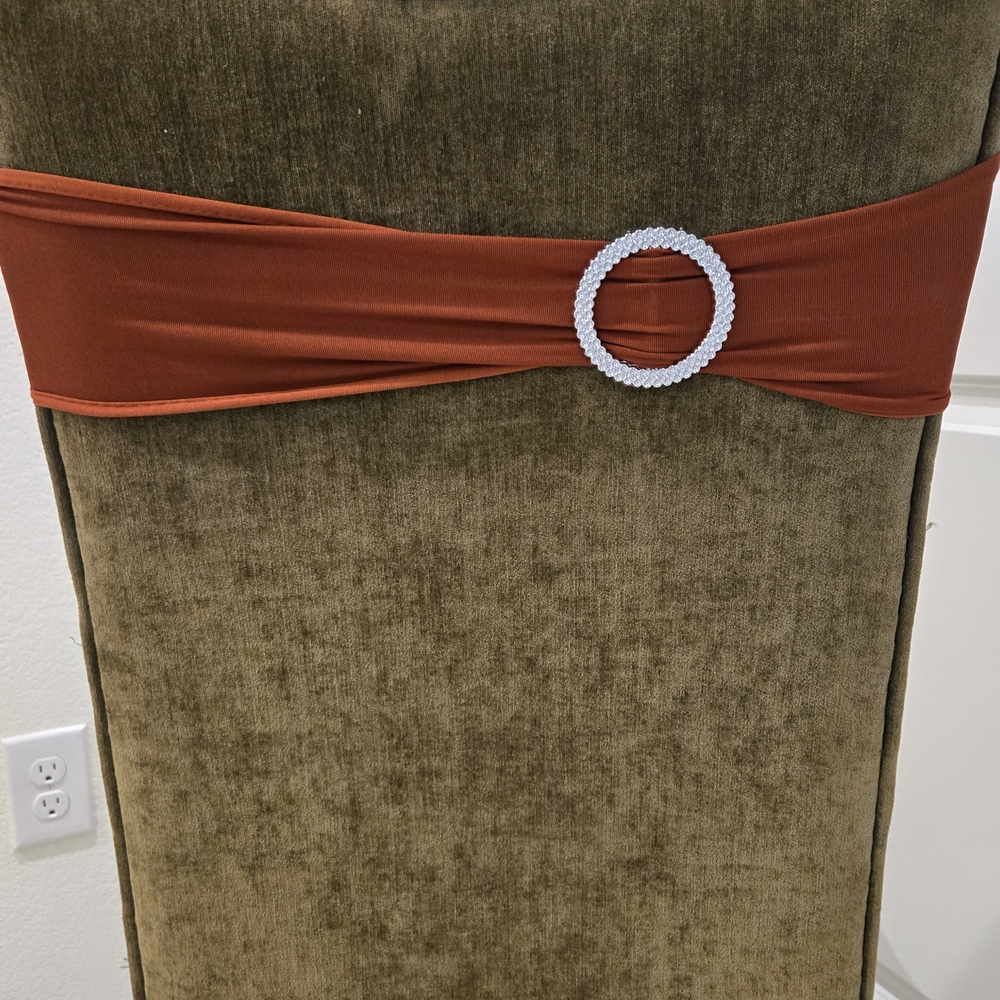 50 Rust Sash and Plastic Buckle
